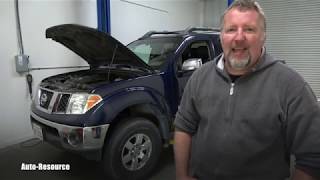 Nissan Frontier MAF sensor cleaning [upl. by Arielle51]