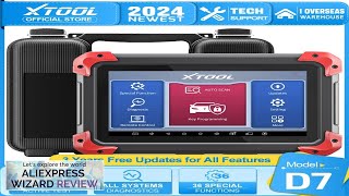 XTOOL D7 All System Car Diagnostic Tools Bidirectional Scanner ECU Coding Key Review [upl. by Nabal313]