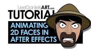 After Effects Tutorial  Animating 2D Cartoon Faces [upl. by Lanctot812]