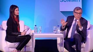 PRSummit 2013 A Conversation with Sir Martin Sorrell [upl. by Llenrad304]