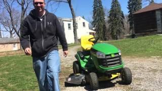 Will the John Deere D140 Start After Sitting Seven Months [upl. by Enida]