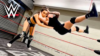 Brutal WWE Moves on Girls 3 [upl. by Ancalin]