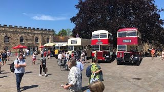 Taunton vintage bus festival 020624 [upl. by Tnerual334]