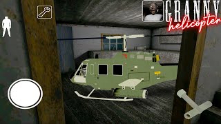 Granny v18 New Update Helicopter Escape in Granny Recaptured  grandpa granny game detective [upl. by Galligan268]