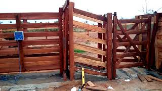 Corral Con Equipamiento Completo  Bretes y Cepos Paraguay [upl. by Ecinue]