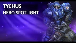 Heroes of the Storm  Tychus  Spotlight [upl. by Atcliffe418]