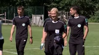 Erste Schiedsrichterin Bibiana Steinhaus ist bereit für die Bundesliga [upl. by Stiegler]