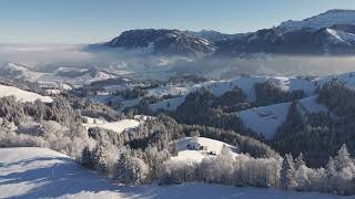 Slow 4K Drone Footage  Entlebuch [upl. by Airuam]