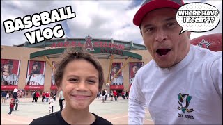 Father and Son Baseball Day at Angel StadiumReal Talk on where this channel is headed Is it over [upl. by Elrod]