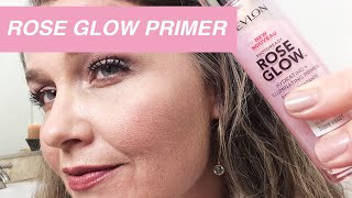 NEW ROSE GLOW PRIMER by Revlon Unboxing Tutorial and Product Review [upl. by Gilbertson]