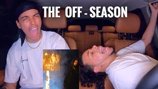 J COLE  THE OFF SEASON  REACTION REVIEW [upl. by Adliw444]