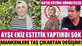 AYÅE EKÄ°Z ESTETÄ°K YAPTIRDI O ANLAR ÅOKE ETTÄ° ARTIK KÃ–YÃœNE DÃ–NMEYECEK ÅOK AÃ‡IKLAMA ACUN MEHMET ÅEF [upl. by Eellac68]