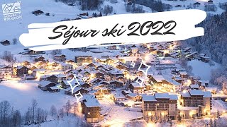 Séjour ski 2022  Arêches Beaufort  Collège St Joseph Desvres [upl. by Sparhawk]