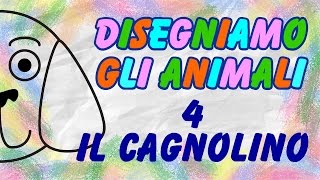 Disegniamo Il Cagnolino  Disegni Per Bambini  La Televisione Dei Bambini [upl. by Eissac276]