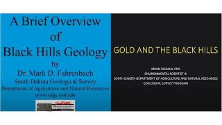 Brief Overview of Black Hills GeologyGold and the Black Hills [upl. by Olram6]