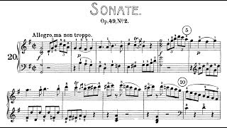 Beethoven Sonata No20 in G Major Op49 No2 Goode Lewis [upl. by Koerner]