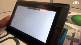 Wacom Cintiq Companion Hybrid  Grafiktablet im HandsOn  IFA 2013  androidnextde [upl. by Ecyrb]