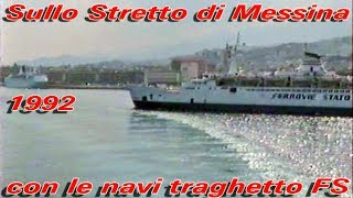 Traghetti FS sullo Stretto  1992 [upl. by Aihsena997]