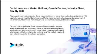 Dental Insurance Market Growth Prospects  2023  2031 [upl. by Kiona]