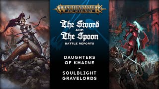 Daughters of Khaine v Soulblight Gravelords  4th Edition Age of Sigmar Battle Report games aos [upl. by Malchus]