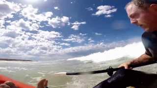 GoPro  Wrist Mount  WaveMaster WaveSki  13th Beach Australia [upl. by Hnad]