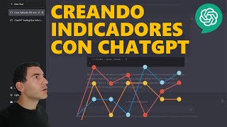 Creando indicadores en TradingView con ChatGPT [upl. by Ayyn478]