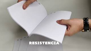 Diferencia Entre hojas para cuaderno y hojas para agenda [upl. by Elroy]