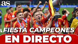 EN DIRECTO FIESTA DE ESPAÑA EN CIBELES  CAMPEONES EUROCOPA 2024 [upl. by Crescint]