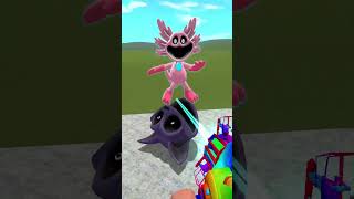 ALL SIZE AXO BUBBLE FORGOTTEN SMILING CRITTERS POPPY PLAYTIME 3 vs CATNAP HEAD in Garrys Mod [upl. by Enyar613]