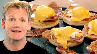 Eggs Benedict The Gordon Ramsay Way [upl. by Anilec680]