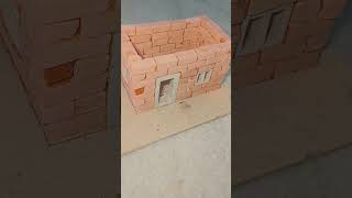 DIY MINIATURE HOUSE FROM LITTLE BRICKS  TINY REAL COOKING [upl. by Janik256]