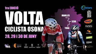 1º Etapa Manlleu  Manlleu Volta Ciclista Osona [upl. by Nyrhtac752]