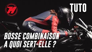 La bosse dorsale de COMBINAISON MOTO A quoi sertelle  🤔 [upl. by Hopper]