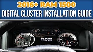 20132024 RAM 1500  Digital Gauge Cluster Installation Guide  The Build S3E12 by Infotainmentcom [upl. by Kawai]