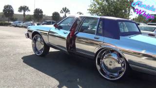 Chrome Box Chevy on 28s  Florida Whips  1080p HD [upl. by Achilles527]