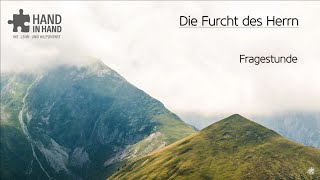 Die Furcht des Herrn Fragestunde [upl. by Orit43]