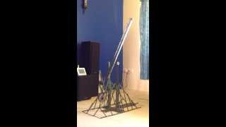 13 Scale Meccano Trebuchet [upl. by Tteragram86]