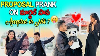 Proposal prank on మార్ధల్ పాప  Helloit’svirat [upl. by Popele705]