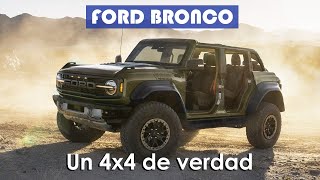 Nuevo Ford Bronco Wildtrack V6  Precio motor equipamiento y aptitudes off road [upl. by Esnahc]