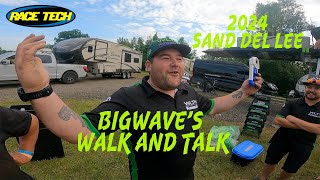 Bigwaves Walk and Talk  2024 Sand Del Lee Motocross National  Race Tech [upl. by Pero416]