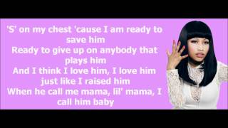 Nicki Minaj  Your Love Lyrics Video [upl. by Netsrek]