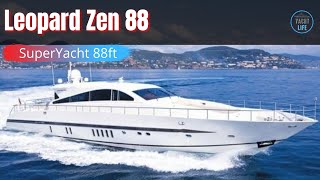 Experience The 2006 Zen 88 Leopard Motor Yacht [upl. by Weathers365]