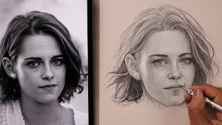 🔥👉 Basics of Portrait Drawing for Beginners  Free Hand Portrait Drawing sketchbookbyabhishek [upl. by Shaer]