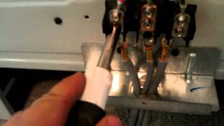 How to install a stove cord [upl. by Rhett]