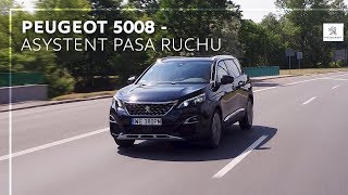 Peugeot 5008  asystent pasa ruchu [upl. by Schnell126]