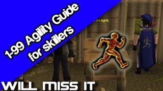 Runescape  199 Agility Guide Lvl3 Skillers [upl. by Keemahs]