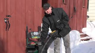 Yardworks 357cc 2Stage Snowblower  Dons Testimonial [upl. by Aileno]