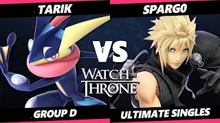 WTT 2023  Tarik Greninja Vs Spargo Cloud Smash Ultimate  SSBU [upl. by Nniroc]