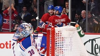 Plekanec and Pacioretty play tictactoe for easy goal [upl. by Jewell]