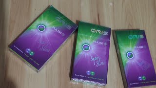 REVIEW ROKOK ORIS DOUBLE KLIK MENTHOL BLUEBERRY [upl. by Jeremias]